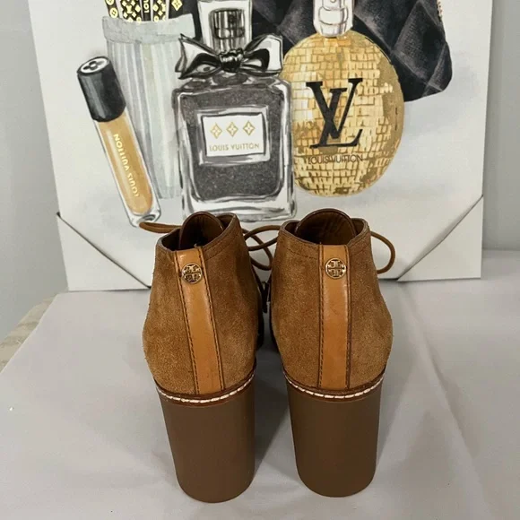 Tory Burch Hilary Suede Bootie - Picture 15 of 17